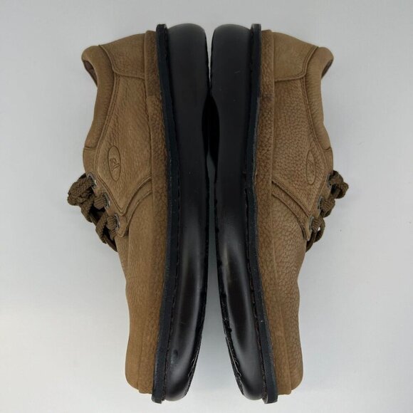 Propet Villager Mens M4070 Brown Leather Lace Up Nubuck Size 11.5 Casual Shoes - Picture 7 of 9